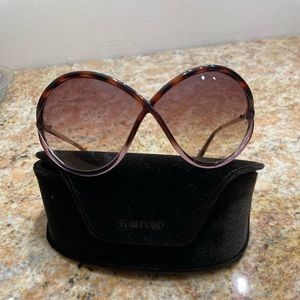 Tom Ford Polarized Whitney Sunglasses Brown - gently used